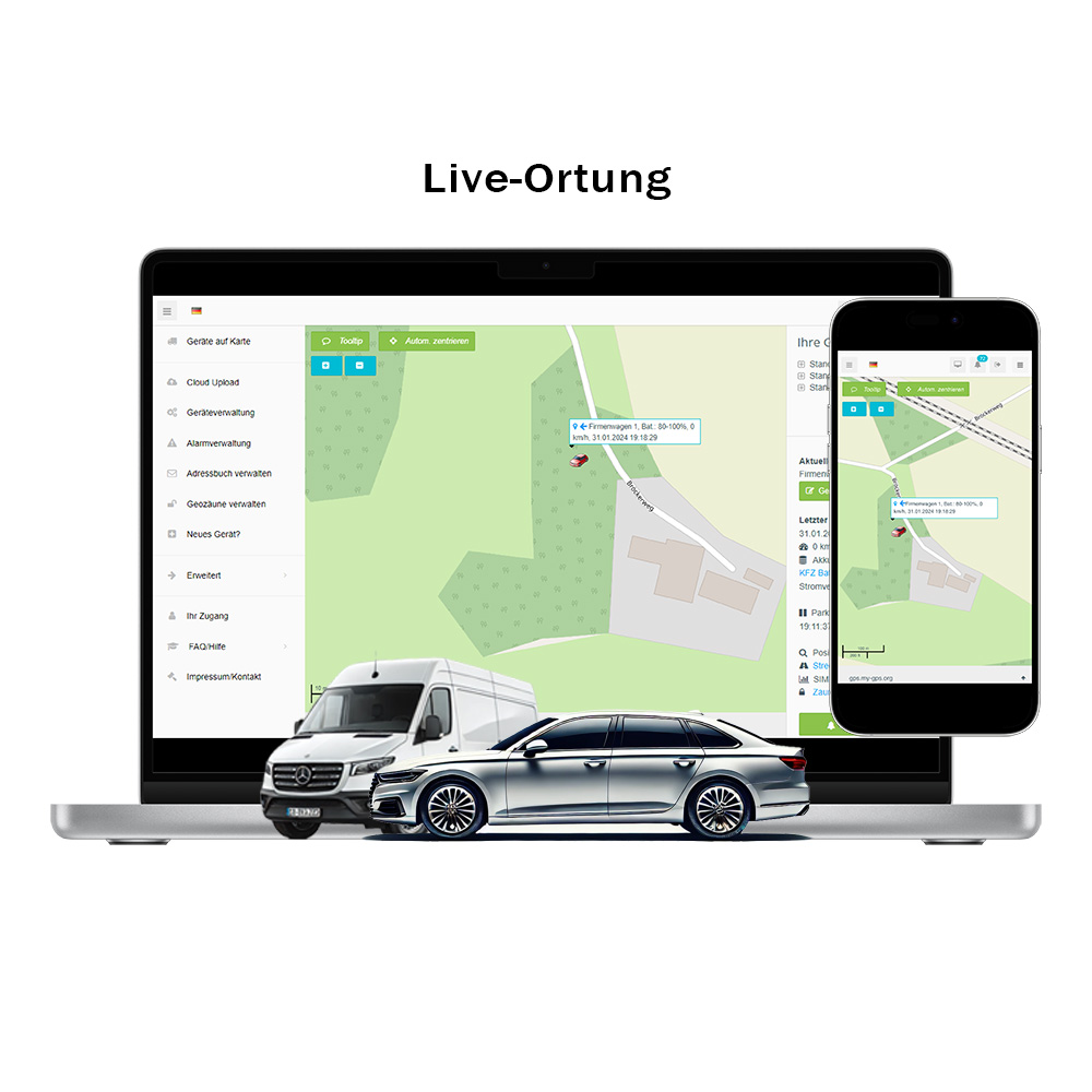 OBD GPS Live Ortung