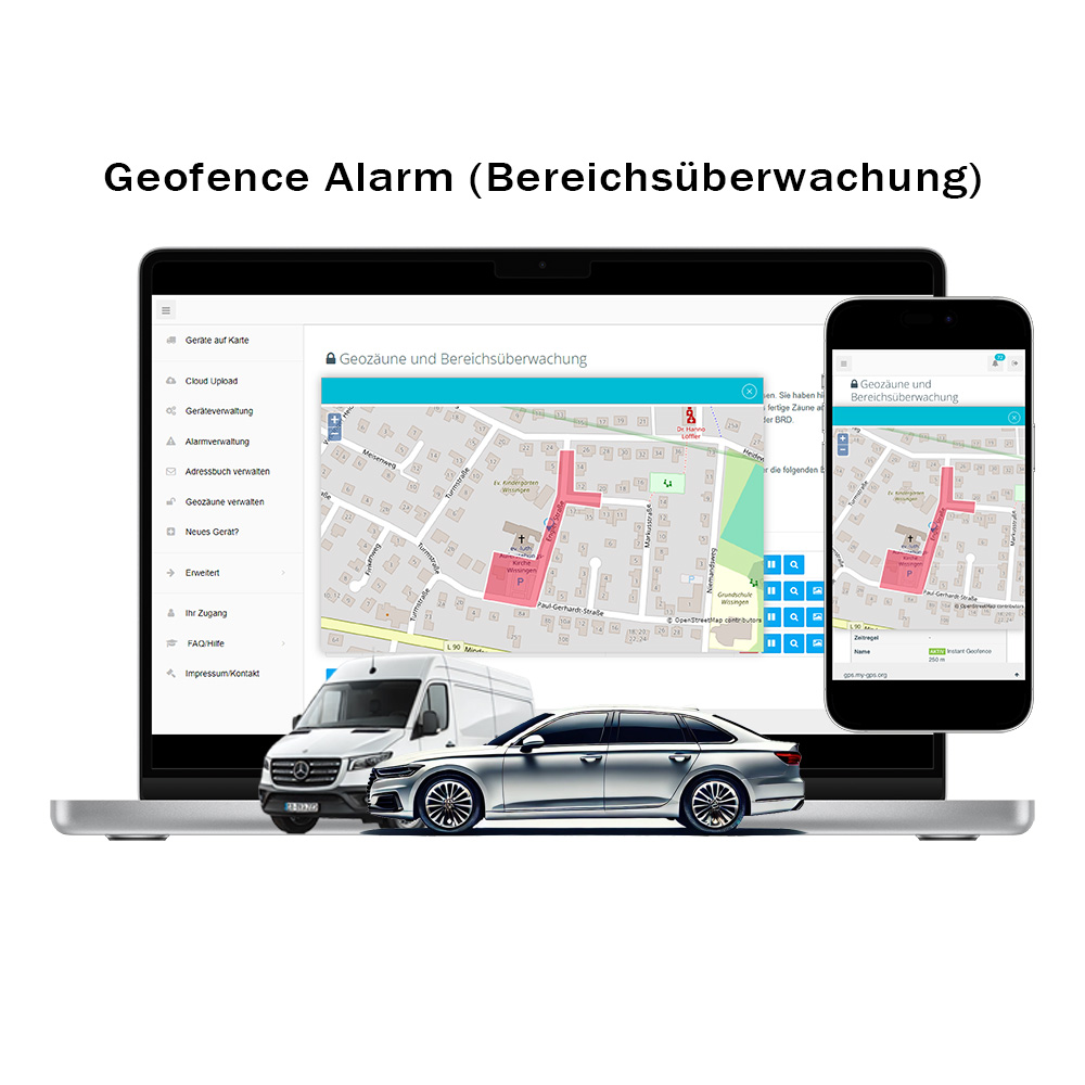 OBD Peilsender Geofence